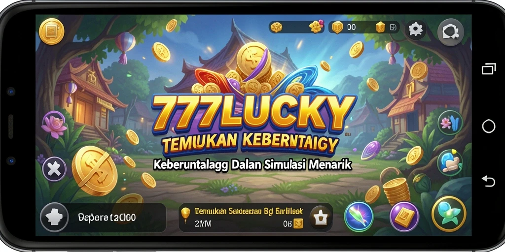 Tampilan gameplay menarik dari 777LUCKY dengan fitur simulasi yang memukau.