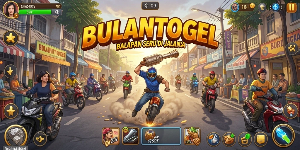Gameplay BALAPAN yang menegangkan dan penuh aksi di BULANTOGEL.