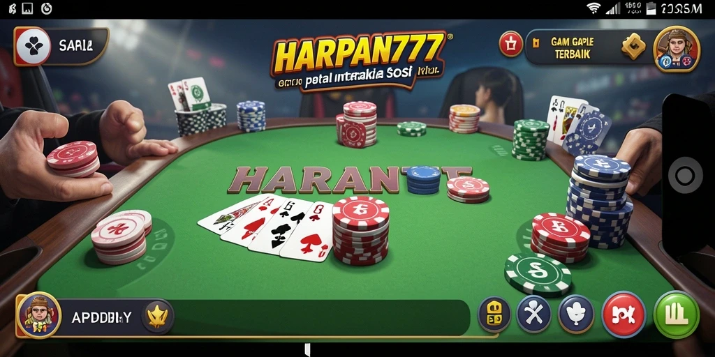 Tampilan gameplay HARAPAN777 yang seru dan interaktif.
