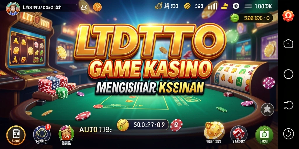 Screenshot LTDTOTO menampilkan gameplay Kasino yang seru dan menarik.