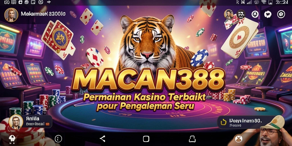 Tampilan menarik dari gameplay Kasino di MACAN388.