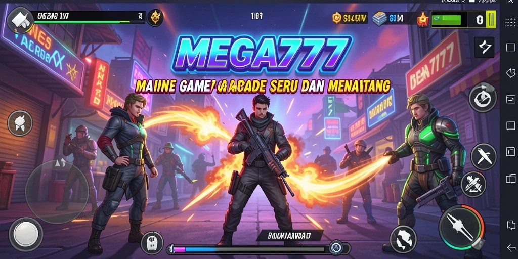 Tangkapan layar utama MEGA777 menunjukkan aksi gameplay seru dan menantang.