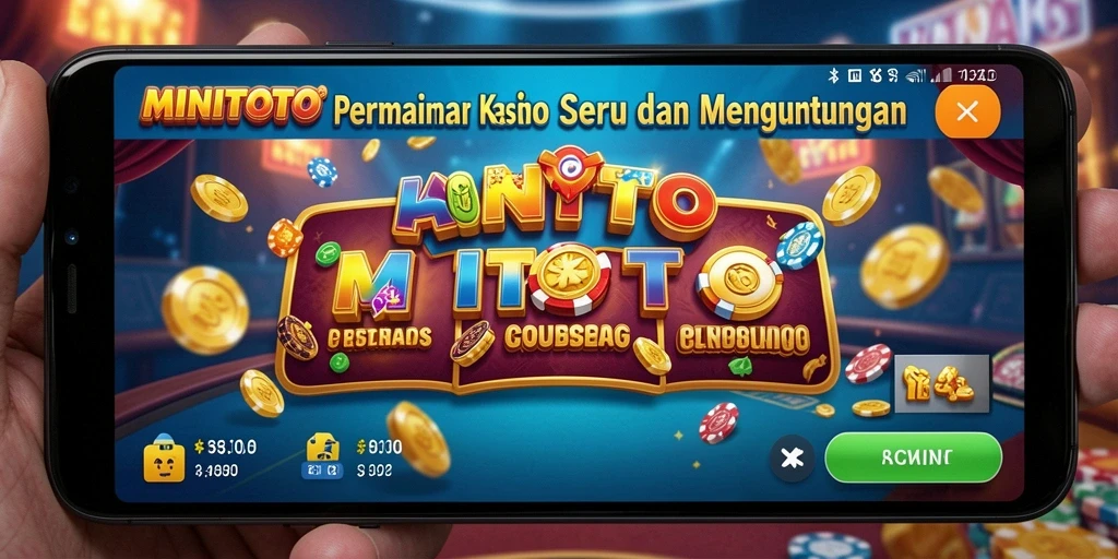Menampilkan gameplay Kasino yang seru dan mendebarkan.