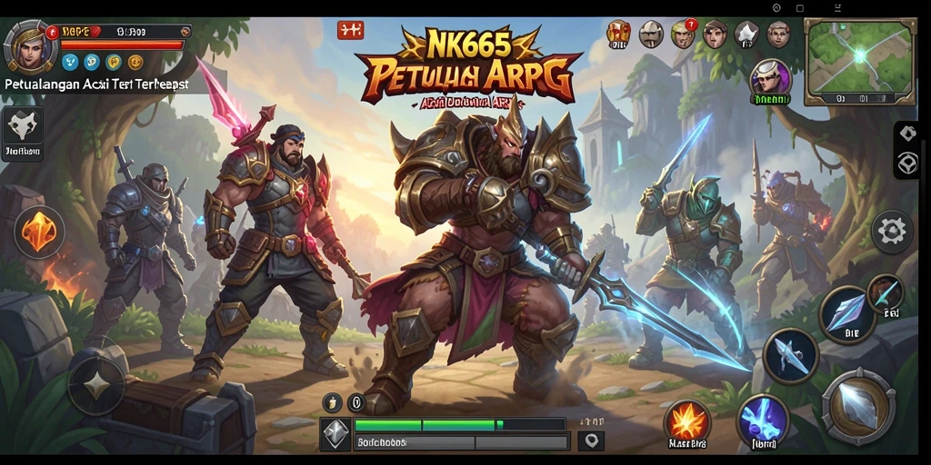 Tangkapan layar gameplay NK666 yang menunjukkan petualangan aksi yang mendebarkan.