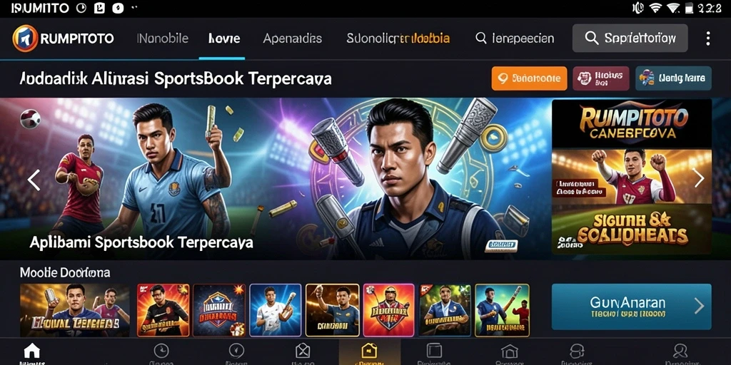 Tampilan gameplay menarik dari RUMPITOTO saat melakukan taruhan.