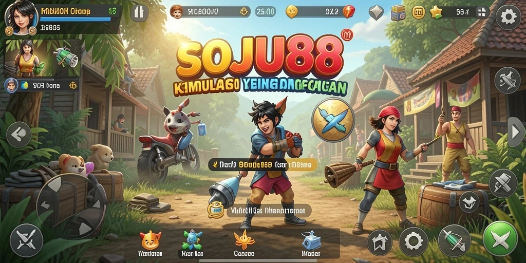 Gameplay menarik dalam SOJU88 yang menampilkan kehidupan virtual yang penuh pilihan.