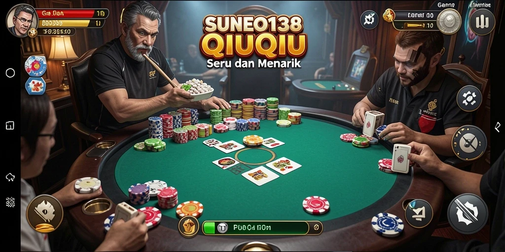 Tampilan screenshot SUNEO138 menampilkan gameplay QiuQiu yang seru.